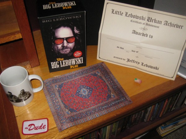 the big lebowski rug mouse pad